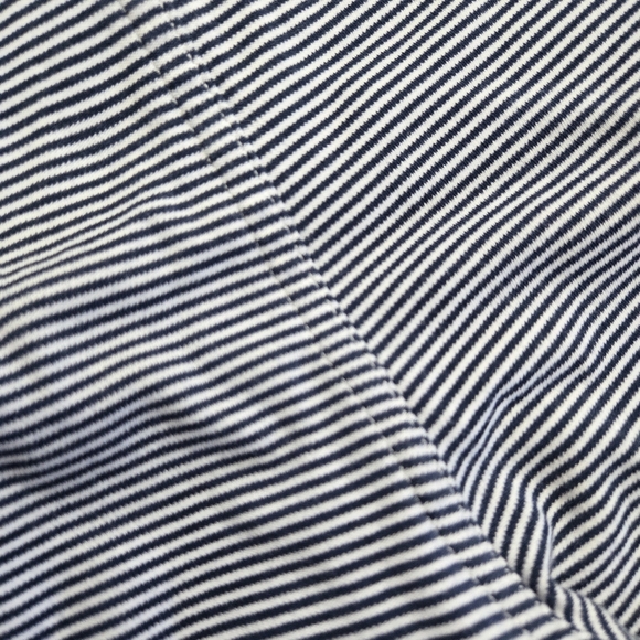 LAKE Pima Cotton Sleep Pants Navy Surf Stripe Comfy Size Large - Picture 9 of 10